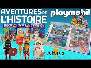PLAYMOBIL ALTAYA La Collection Aventures de l'Histoire apprendre en s'amusant COUP DE COEUR