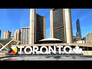 Downtown Toronto Virtual Walking Tour 4K