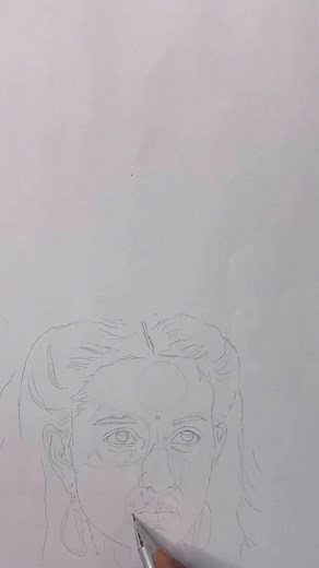 1.3K views · 1K reactions | Vandanam movie scene pencil sketches #mohanlal #malayalammovie #laletan #vandanam #drawing #artist | Artist Siraj | Facebook