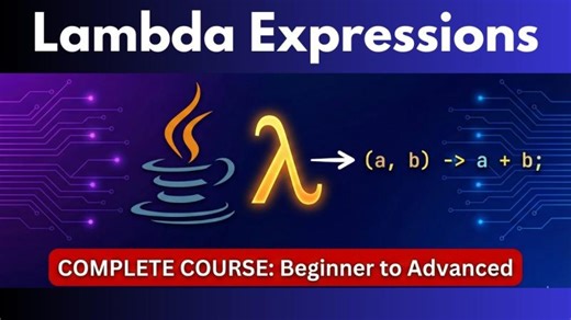 Lambda Expressions in Java | The Complete Guide to Lambda Expressions in Java | Ramesh Fadatare