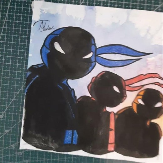Pls Like and comment if you like my Drawing ^^ #tmnt #edit #art