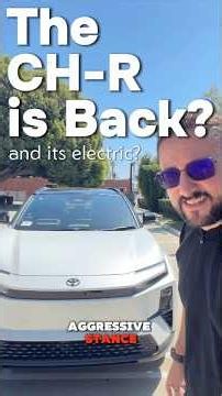 The 2026 Toyota C-HR is STUNNING — but is it worth it? 👀 #Totyota #EV #tesla #cartube #automobile
