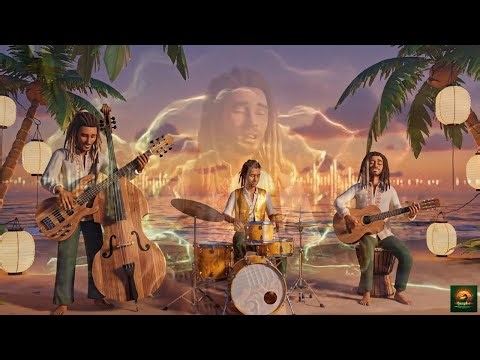 🌊 Pacific Island Reggae Waves — Japan x Brazil x Jamaica | Chill Roots Meditation 💙🎶