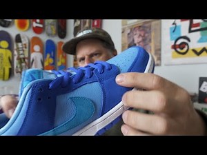 What is up with the Nike SB Dunk Low Pro Blue Raspberry