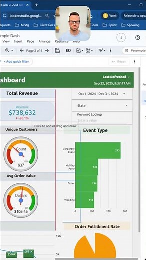 How to Make a Reset Filters button in Looker Studio #fractionalanalyst