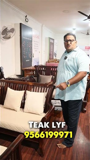 😳Chennai's Biggest Teak Wood Furniture - 100 Years WARRANTY Teak Lyf Furniture Chennai| Raja's Vlog
