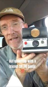 Spent some coin and dusted off the Polaroid SX-70 Sonar. I love shooting with this guy. #polaroid