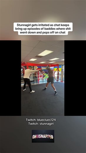 Stunnagirl gets irritated as chat keeps bring up episodes of baddies where shit went down and pops off on chat #stunnagirl #stunna #blueface #twitchstream #twitchstreamer