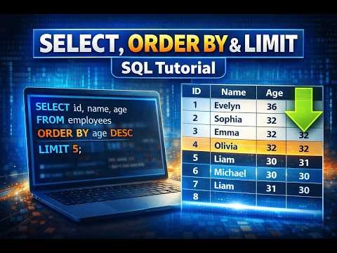 (Data engineering) SQL SELECT, ORDER BY & LIMIT Statements