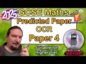 OCR GCSE Maths - Predicted Paper 4 - November Resits 2025 - Higher Tier