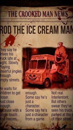 Rod the Ice Cream Man | The Creepy Urban Legend Behind the Mask