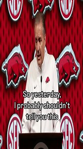 Arkansas head men’s basketball coach John Calipari said he took a COVID test yesterday because he thought if he had COVID he wouldn’t have to come to SEC Media Days 😂😂 #wps #razorbacks #sec #hogs #arkansas #woopig #arkansasrazorbacks #arkansasbasketball #woopigsooie #Calipari #johncalipari #secbasketball #secmediadays | PigTrail Nation
