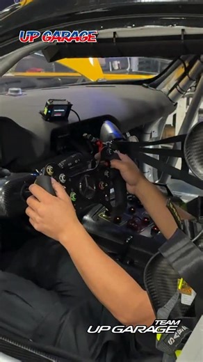 Jump inside the AMG GT3 as the Team Upgarage mechanic performs a full cockpit check. From steering wheel functions to every button and switch, nothing is left untouched. This is the precision behind Super GT performance — the details that make the difference. #teamupgarage #mechanicproblems #amggt #automotive | Upgarage Japan