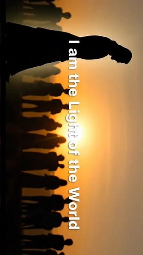 ✨ Jesus is the Light of the World 🌍 | John 8:12 Bible Verse Video ✨