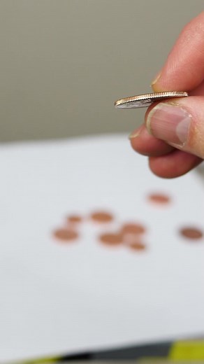 712K views · 10K reactions | Turning a quarter into copper! #actionlab #science #physics #chemistry #money #reels | The Action Lab | Facebook