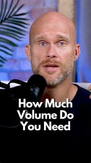 High volume or low volume? The answer is… it depends on your capacity. If you’re new to training, almost anything works. Do something. Do it consistently. That’s phase one. Phase two is learning how much tension you actually create. If you can’t contract well, if your reps aren’t precise, if tension is low… You need more volume to create a signal. But the goal is not more sets forever. The goal is this: Get the most stimulus from the fewest reps. Quality first. Quantity second. If reps aren’t ma