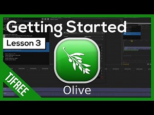 Olive Lesson 3 - Getting Started. The UI Layout.