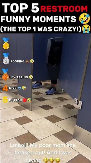 🚽Ranking The Funniest Restroom Moments! 🤣