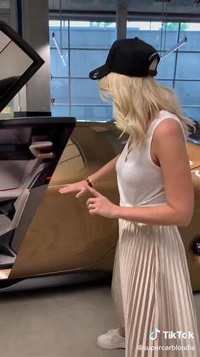 One of the most futuristic cars I’ve ever seen! 🤩 #supercarblondie #bmw #bmwnext100 #carsoftiktok #fyp #foryoupage