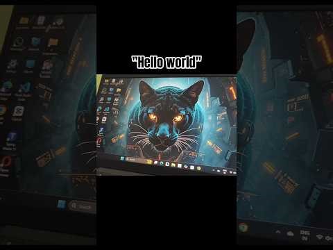 "hello world" #coding #code #codewithme #helloworld