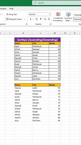 Sortbye Function (Assending Descending) Must watch its very amazing Tricks #followerseveryonehighlights #followersreelsfypシ゚viralシfypシ゚viralシalシ #viralpost2026シ #fypシ゚viralシ #followerseveryone #followersreelsfypシ゚viralシfypシ゚viralシ #shortsreels #fypreelsシ゚viralシ #foryoupageシforyou #foryoupagereels | Computer World