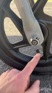 How to replace BOB stroller front tire
