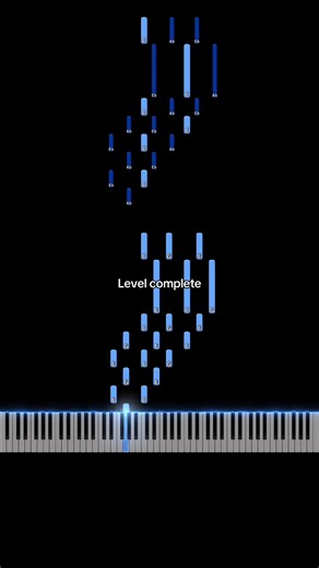 Level complete sound from super Mario #easy #piano #tutorial | piano