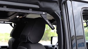 1.6M views · 4.3K reactions | Gain easier access for getting in and out of your lifted Jeep JK with Rough Country's Aluminum Front and Rear Grab Handles. These heavy-duty grab handles are incredibly easy to install, and offer an easy way to climb into your cab with an interesting, unique look. These easy-to-install grab handles bolt right into existing mounting points on your Jeep JK and won’t budge as you lift yourself into the cab. | Rough Country | Facebook