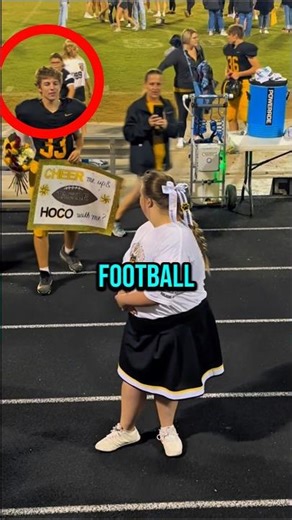 Football Captain's Surprise Made Her Cry #shorts
