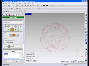 Fit points to Sphere