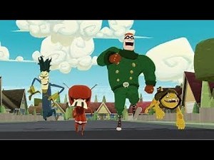 The League Of Super Evil S02E01 - Hard Boiled (1) / Etched in Stone (2)