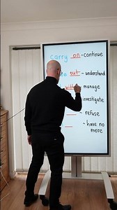 Do you know these PHRASAL VERBS in English? #learnenglish