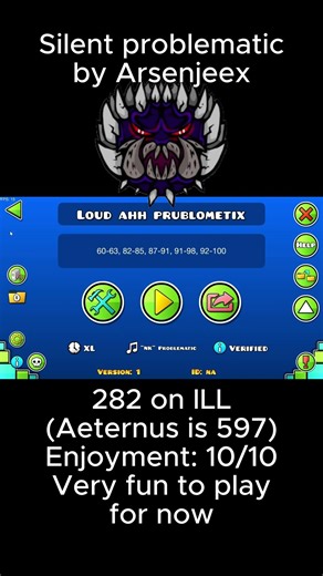 GOOD RUNS ON SILENT PROBLEMATIC #geometrydash #gd