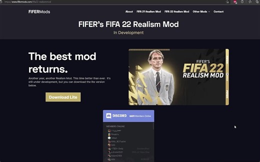 FIFA22_FIFER's真实化综合大补精简版使用教程【FIFA22专区】