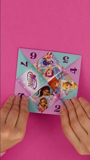 Come Creare un Origami Indovino super magico! ✨ #shorts | Winx Club
