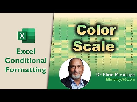 Conditional Formatting in Excel - Color Scale - Data Analysis - Office 365
