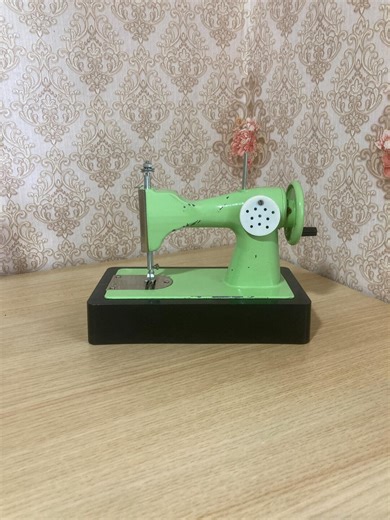 Vintage Sewing machine. vintage toy. child sewing machine. USSR vintage toy. decorative sewing machine