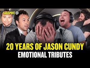 "20 YEARS OF JASON CUNDY!" Jason Cundy Gets EMOTIONAL Listening To talkSPORT Tributes!