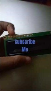 lcd display 📟#arduino 👍