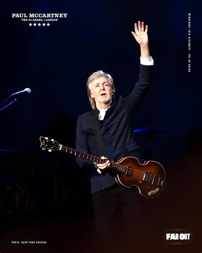 Paul McCartney live at London's O2 Arena