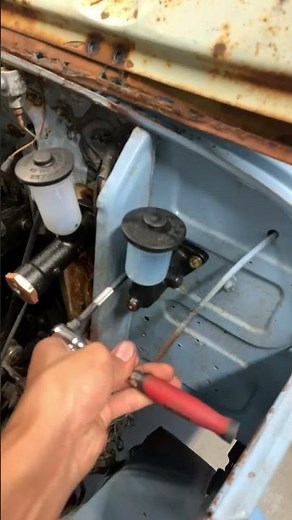 Fj40 brake and master cylinder install.
