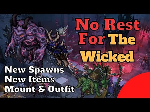 No Rest for the Wicked Quest Guide [Tibia Winter Update 2024]