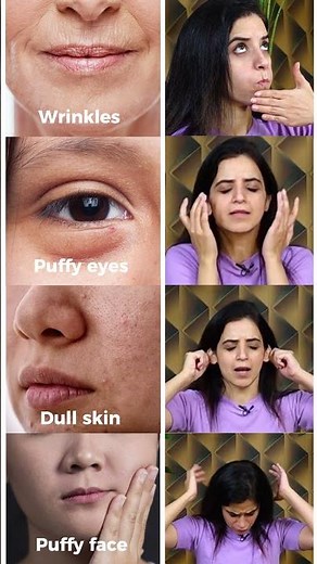4 easy face yoga exercises for wrinkle-free skin!