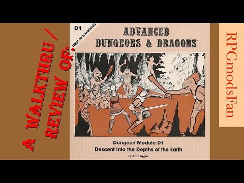D1 Descent Into The Depths (a D&D mod) [ RPGmodsFan ]