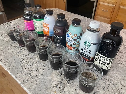 I tried 7 brands of cold-brew concentrate to find the best one, and there was a clear winner