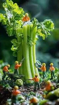 Fresh & Colorful! 3D Animated Vegetables in a Vibrant World 🥕🍅✨