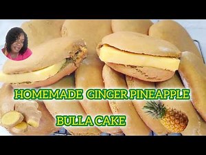 How To Make Jamaican Bulla Cake//Homemade Ginger Bulla Cake Recipe//Authentic Bulla Cake
