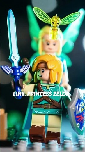 First Full Images Leak of LEGO Ocarina of Time Final Battle Set Featuring Link vs Ganondorf