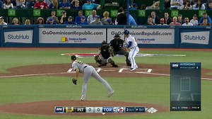 Jameson Taillon Called Strike to Josh Donaldson | 08/11/2017
