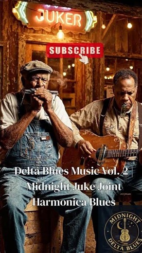 Delta Blues Music Vol. 2 | Midnight Juke Joint Harmonica Blues